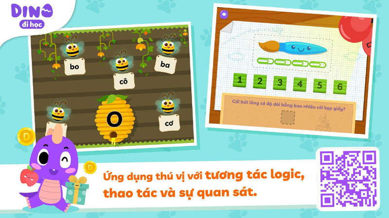 ‘Dino Đi học’ - nền tảng học thuyết đa trí tuệ cho HS tiền tiểu học