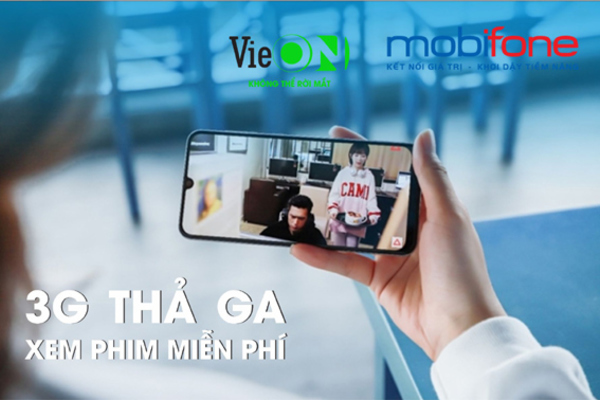 Gói xem ‘thả ga’ VieON dành riêng cho thuê bao MobiFone