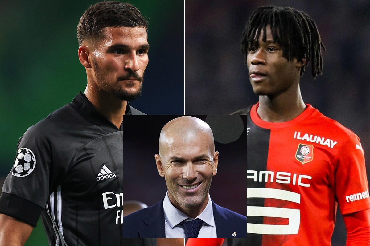 Zidane yêu cầu Real mua gấp Camavinga và Aouar