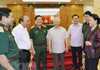 Bộ Chính trị cho ý kiến phương án nhân sự cấp ủy của Quân đội và 5 tỉnh