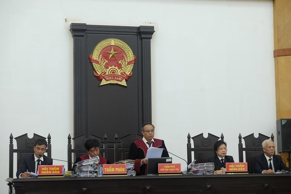 Xét xử vụ Đồng Tâm: 2 bị cáo bị tuyên án tử hình