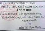 Thu tiền ghế ngồi của học sinh, trường học ở TP.HCM phải trả lại