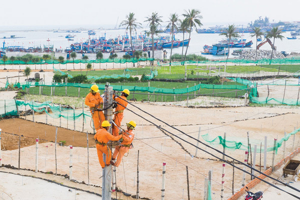 Điện EVN đã đến 11/12 huyện đảo Việt Nam