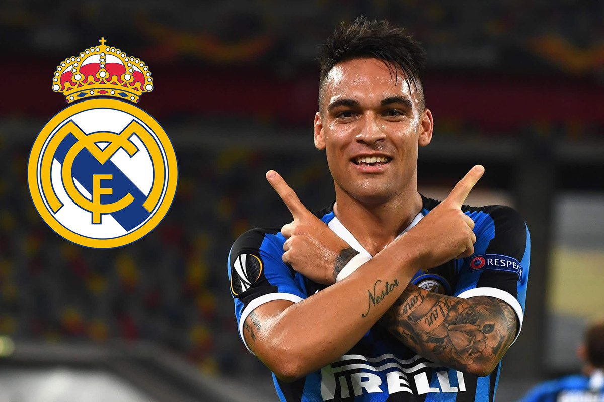 Real dùng Reguilon để ký Lautaro Martinez