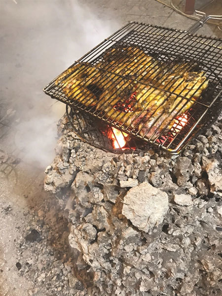 Chicken and termite grill delight