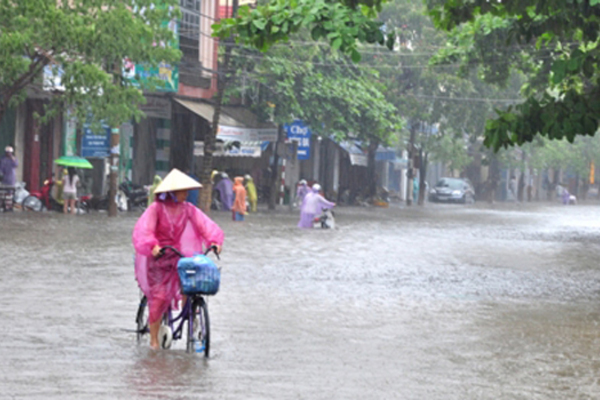 Miền Trung mưa lớn từ chiều mai, có nơi trên 400mm