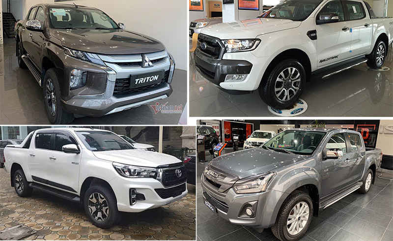 Bán tải tháng 8: Mazda BT-50 trỗi dậy, Isuzu D-Max mất tích