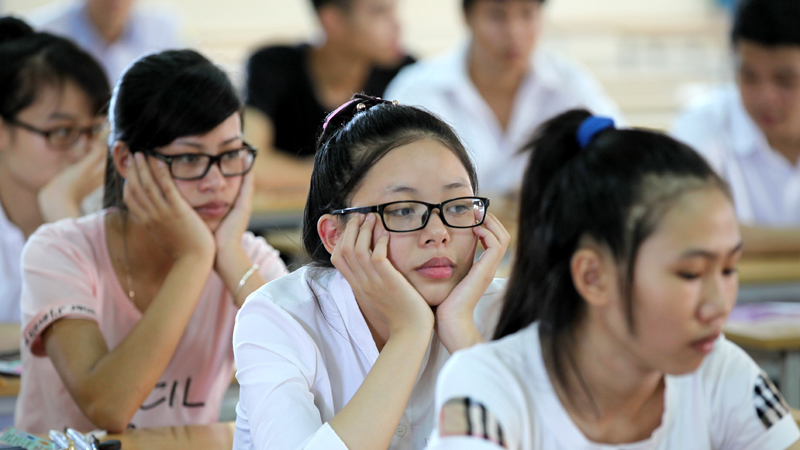 Thí sinh đã nhập học không được điều chỉnh nguyện vọng