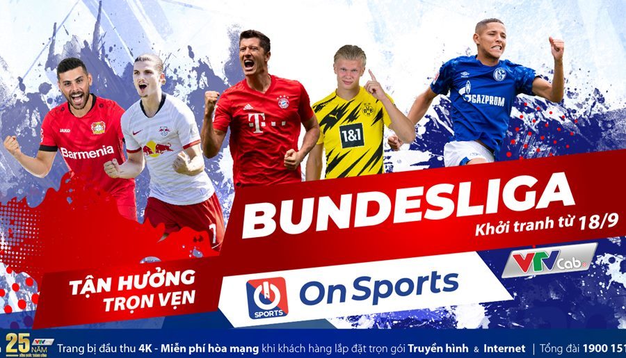 Lịch thi đấu bóng đá Bundesliga vòng 1