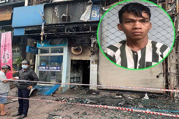 Lời khai của người đàn ông gây cháy ngân hàng Eximbank ở Sài Gòn