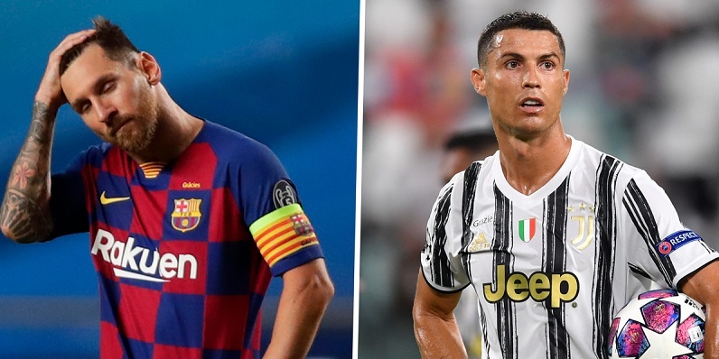 Messi, Ronaldo bị loại thẳng đề cử Tiền đạo hay nhất Cúp C1