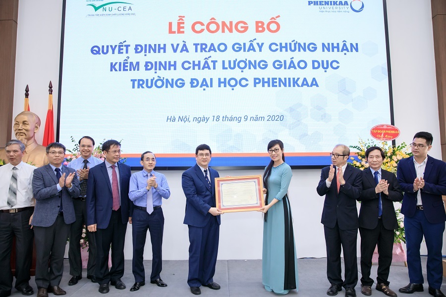 Trường ĐH Phenikaa đạt kiểm định chất lượng giáo dục