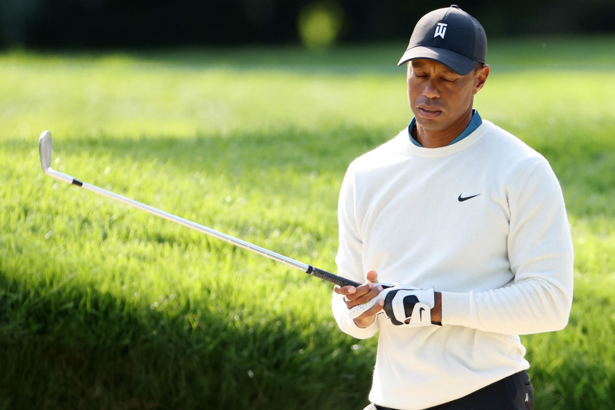 Vòng 2 US Open 2020, Chia tay Tiger Woods