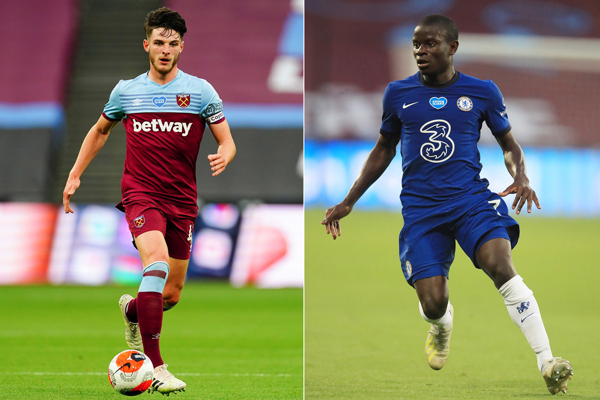 Chelsea bán Kante cho Inter, lấy tiền ký Rice