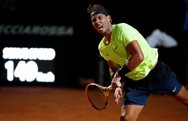 Nadal bị đánh bật khỏi Rome Masters 2020