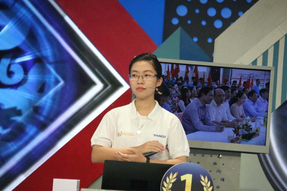 Nữ sinh Ninh Bình giành vòng nguyệt quế Olympia năm 2020