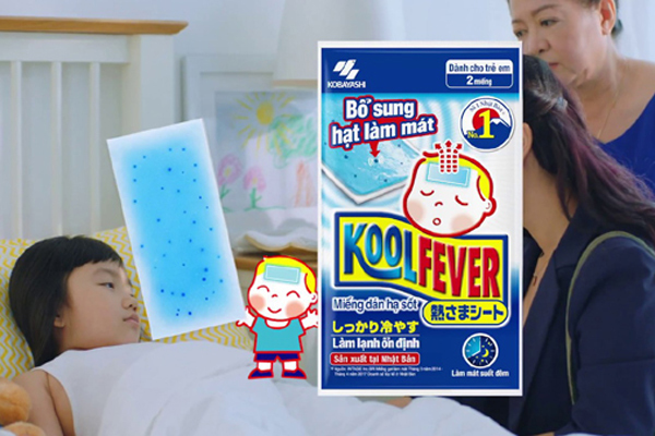 4 tiêu chí hàng đầu khi chọn miếng dán hạ sốt cho trẻ