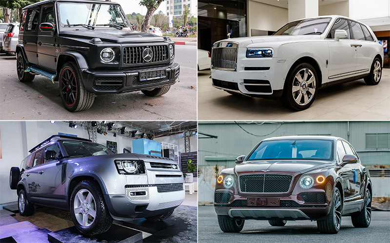 Những chiếc SUV địa hình đỉnh cao ở Việt Nam chỉ để đại gia