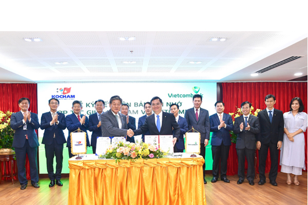 Vietcombank ký biên bản ghi nhớ hợp tác với Kocham