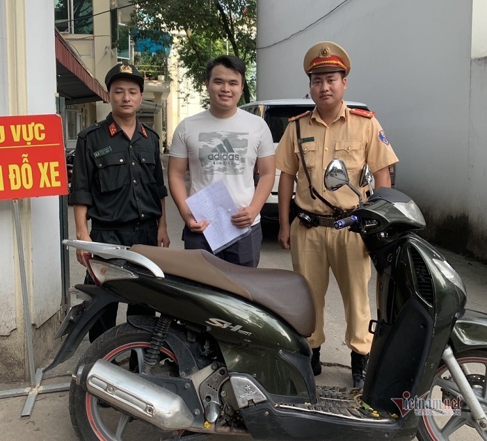 Mất SH gần 200 triệu sau 2 năm, nam thanh niên được gọi đến nhận xe