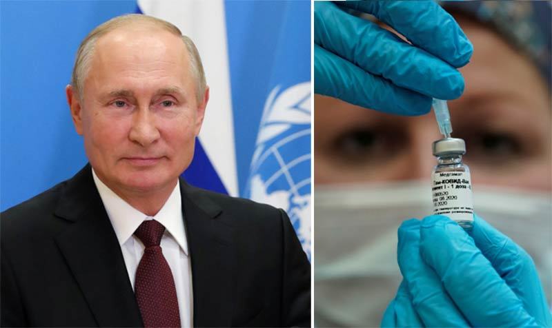 Ông Putin muốn cung cấp miễn phí vắc-xin Covid-19 cho nhân viên LHQ