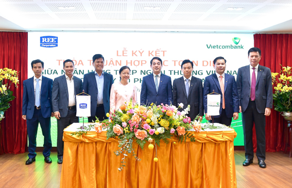 Vietcombank rót vốn 1.360 tỷ đồng cho dự án điện gió của REE Corporation