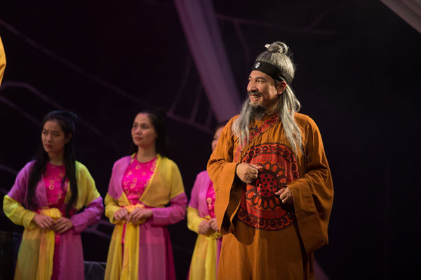 Quang Thắng làm trung tâm gây cười vở 'Trương Chi - Mị Nương'