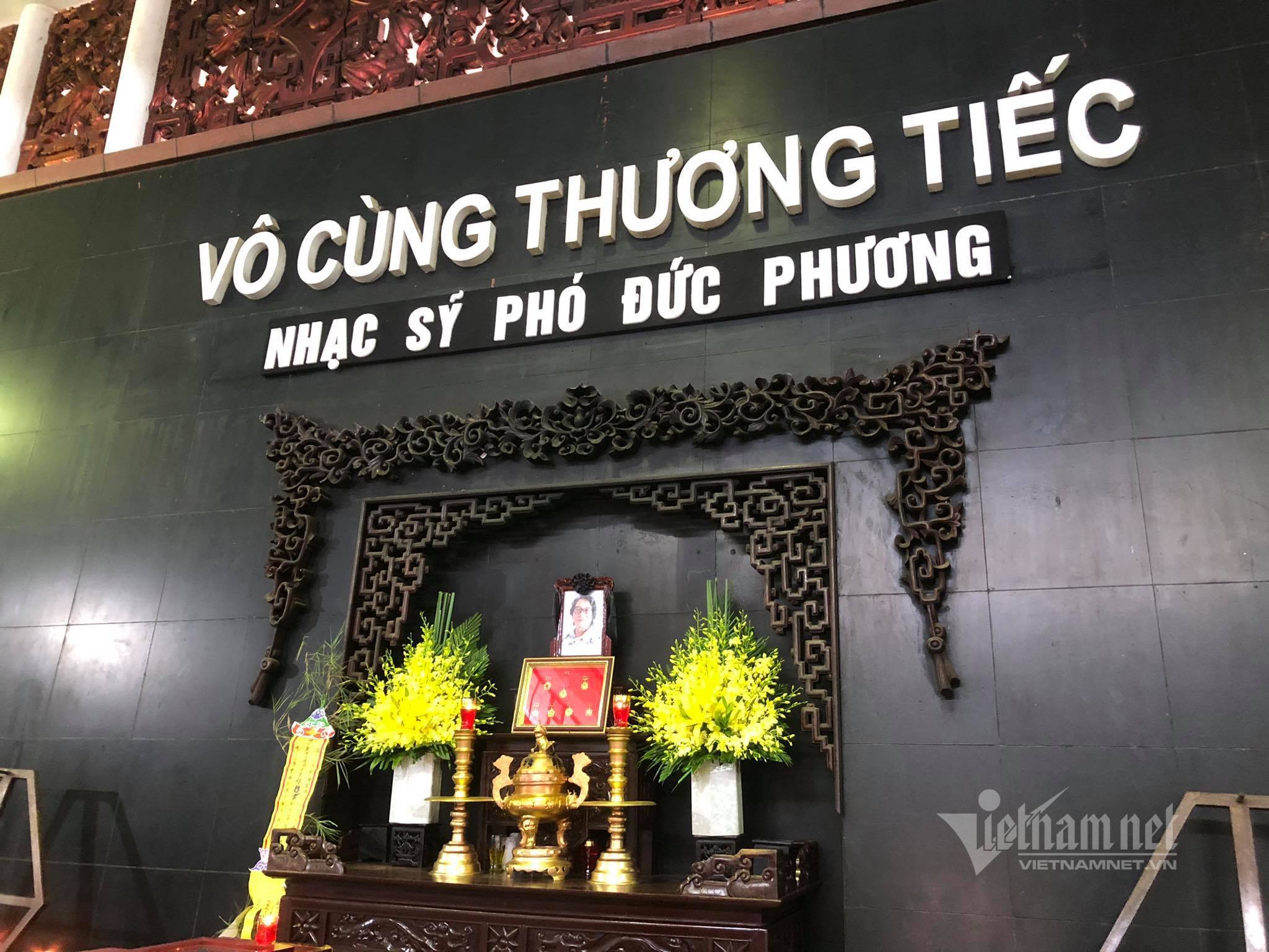 Lễ tang nhạc sĩ Phó Đức Phương