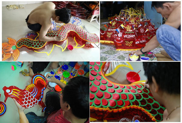 Phu Binh villagers strive to preserve the craft of lantern making