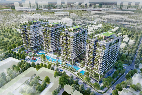 Triển khai căn hộ hạng sang trong siêu đô thị ở Long Biên