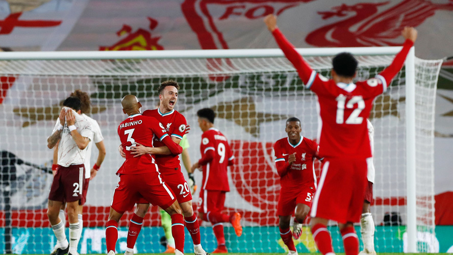 Liverpool xuất sắc ngược dòng đè bẹp Arsenal