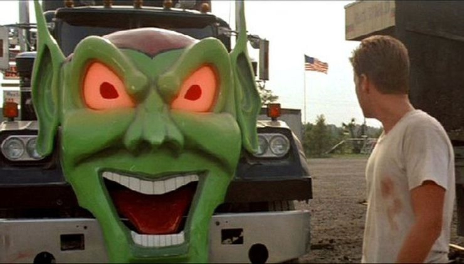 Где машина маска. Maximum Overdrive 1986 Truck.