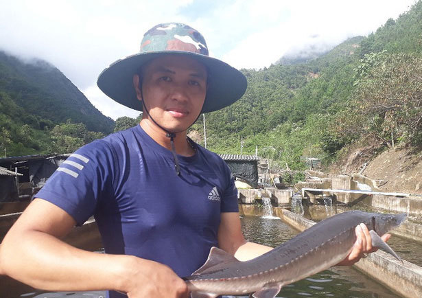 'Chỉ huy' hàng vạn con cá 'quý tộc' không xương, nông dân 9X tỉnh Lai Châu thu cả tỷ đồng