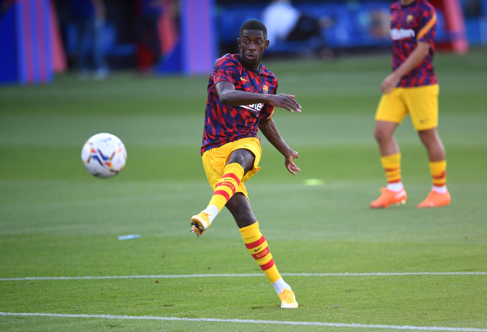 Barca mở toang cửa cho Dembele gia nhập MU