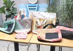 Eco-conscious startup makes handbags from discarded plastic bags