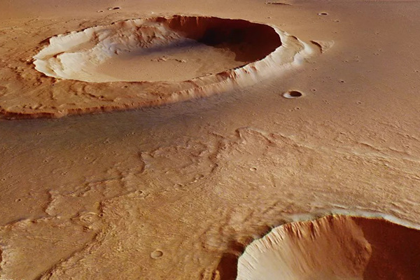 Phát hiện sốc về hồ nước trên sao Hỏa