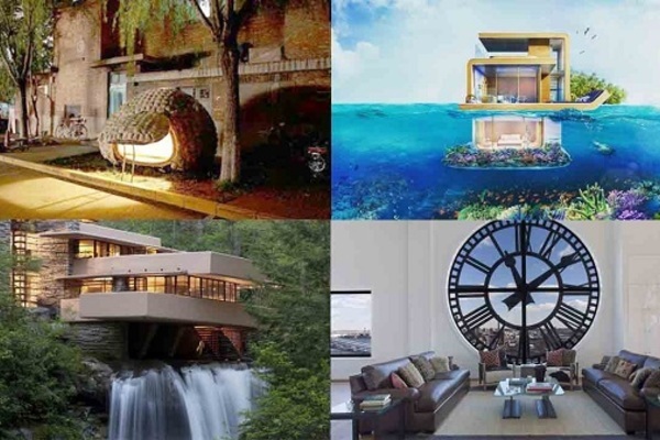 Khám phá những ngôi nhà kỳ lạ mà bạn không tin rằng nó tồn tại