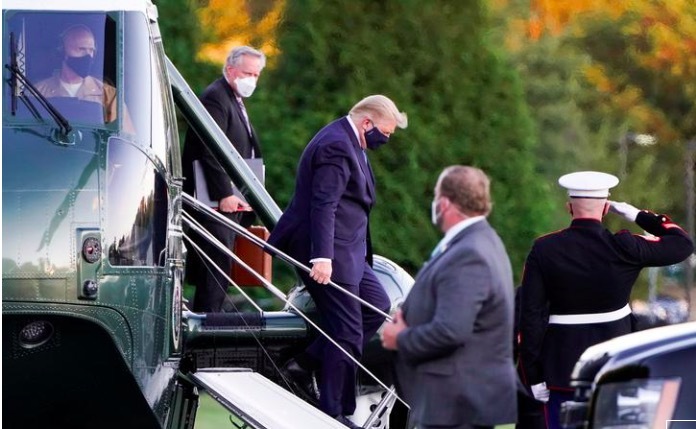 Ông Trump vẫn chưa hết nguy hiểm vì Covid-19