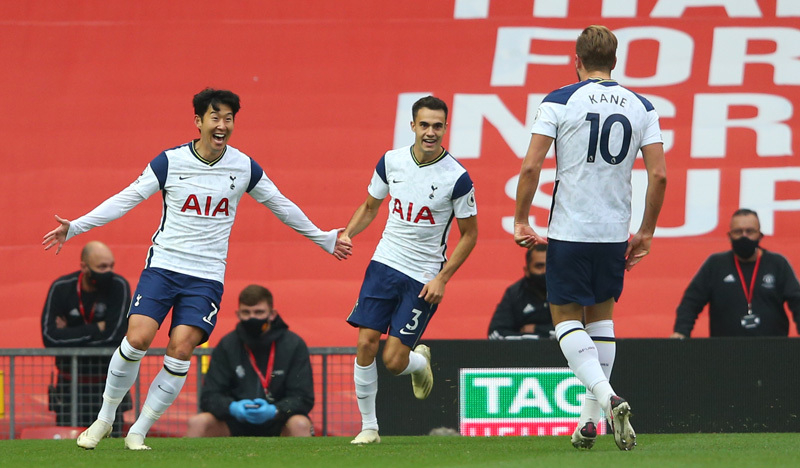 Xem video bàn thắng MU 1-6 Tottenham