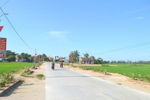 Quảng Nam: Kiên cố hóa hệ thống đường huyện và giao thông nông thôn