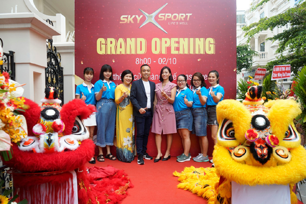SkyX Sport ưu đãi đặc biệt dịp khai trương showroom ở TP.HCM