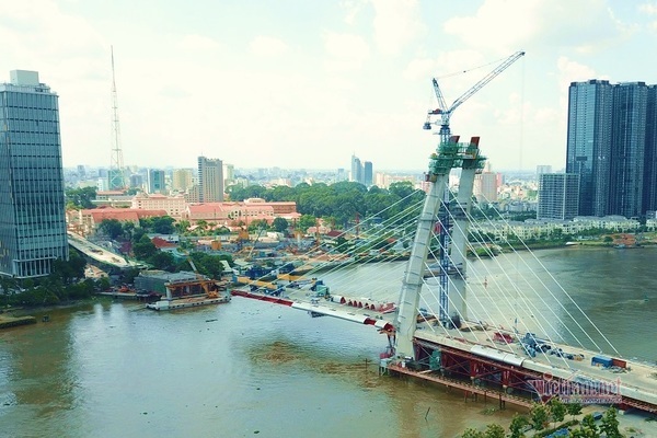 Cầu Thủ Thiêm 2 có thể gặp nguy hại nếu tiếp tục tạm dừng kéo dài
