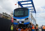 Tàu metro số 1 chạy thử nghiệm trong depot Long Bình cuối năm 2020