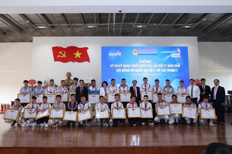13 Huy chương Vàng được trao tại Hội đồng thi kỹ năng nghề số 3