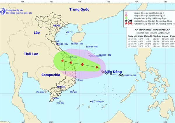 Tropical depression forecast to strengthen into storm