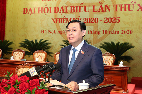 Bí thư Hà Nội Vương Đình Huệ nói về yêu cầu nhân sự khóa mới