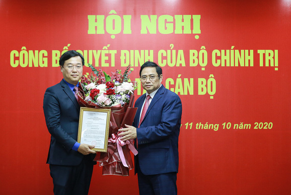 Ông Lê Quốc Phong được giới thiệu để bầu giữ chức Bí thư Đồng Tháp