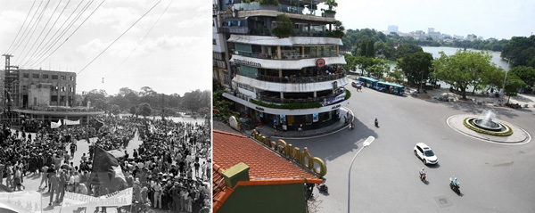 Hanoi now and then through photos