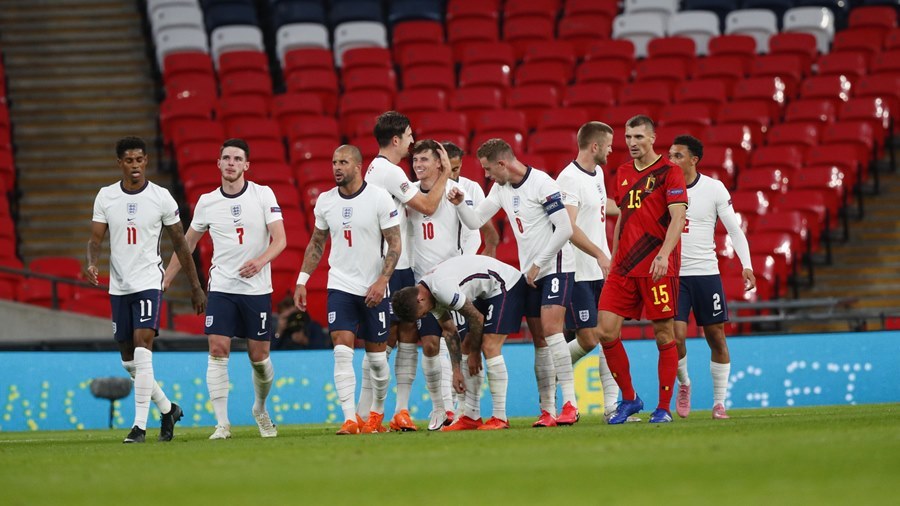 Rashford giúp tuyển Anh hạ Bỉ, chiếm ngôi đầu bảng