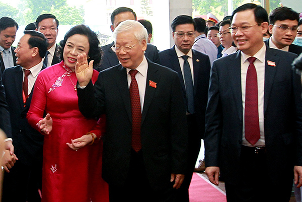 Tổng Bí thư, Chủ tịch nước dự Đại hội Đảng bộ Thành phố Hà Nội